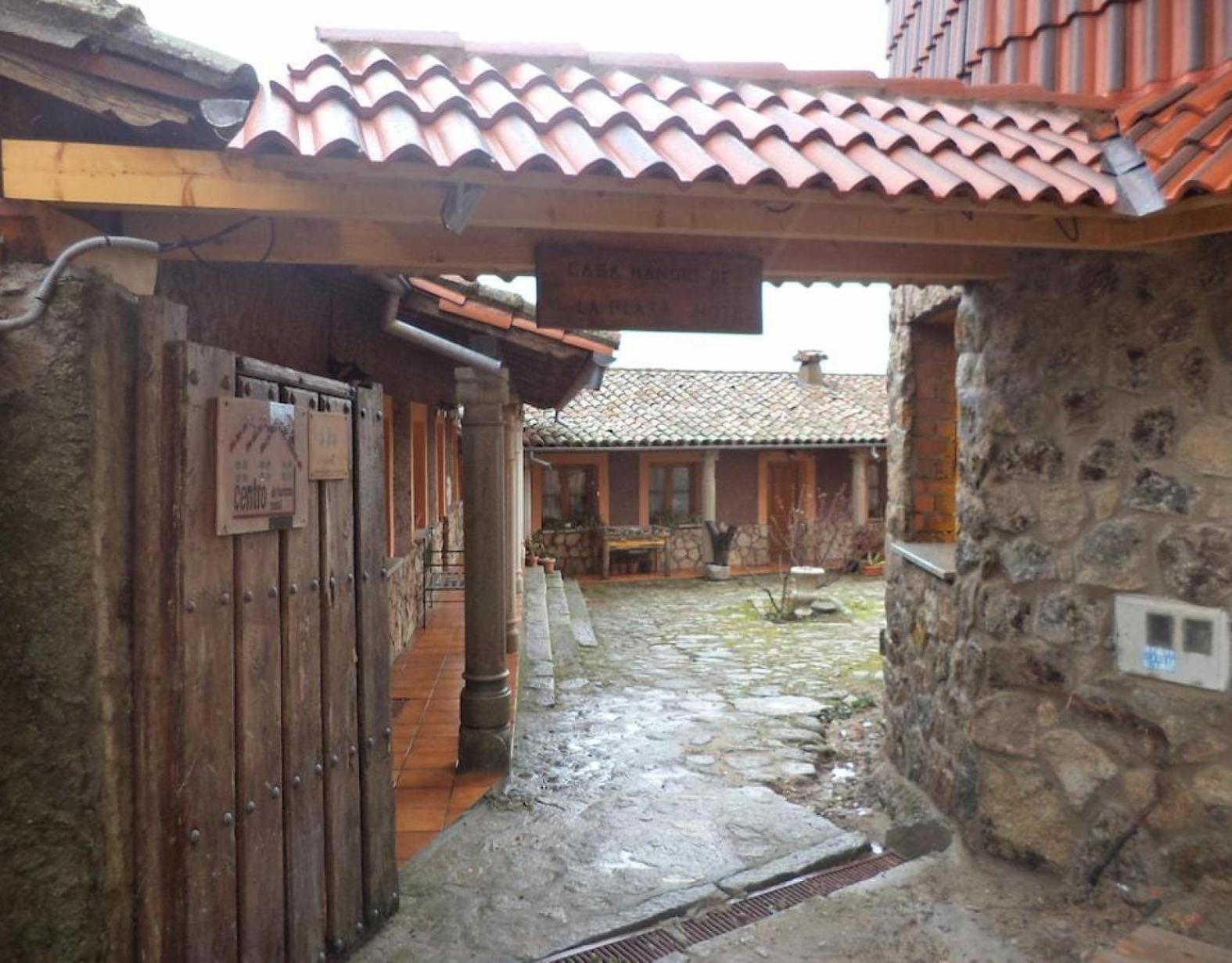 Gasthaus Mansio De La Plata Peñacaballera Exterior foto